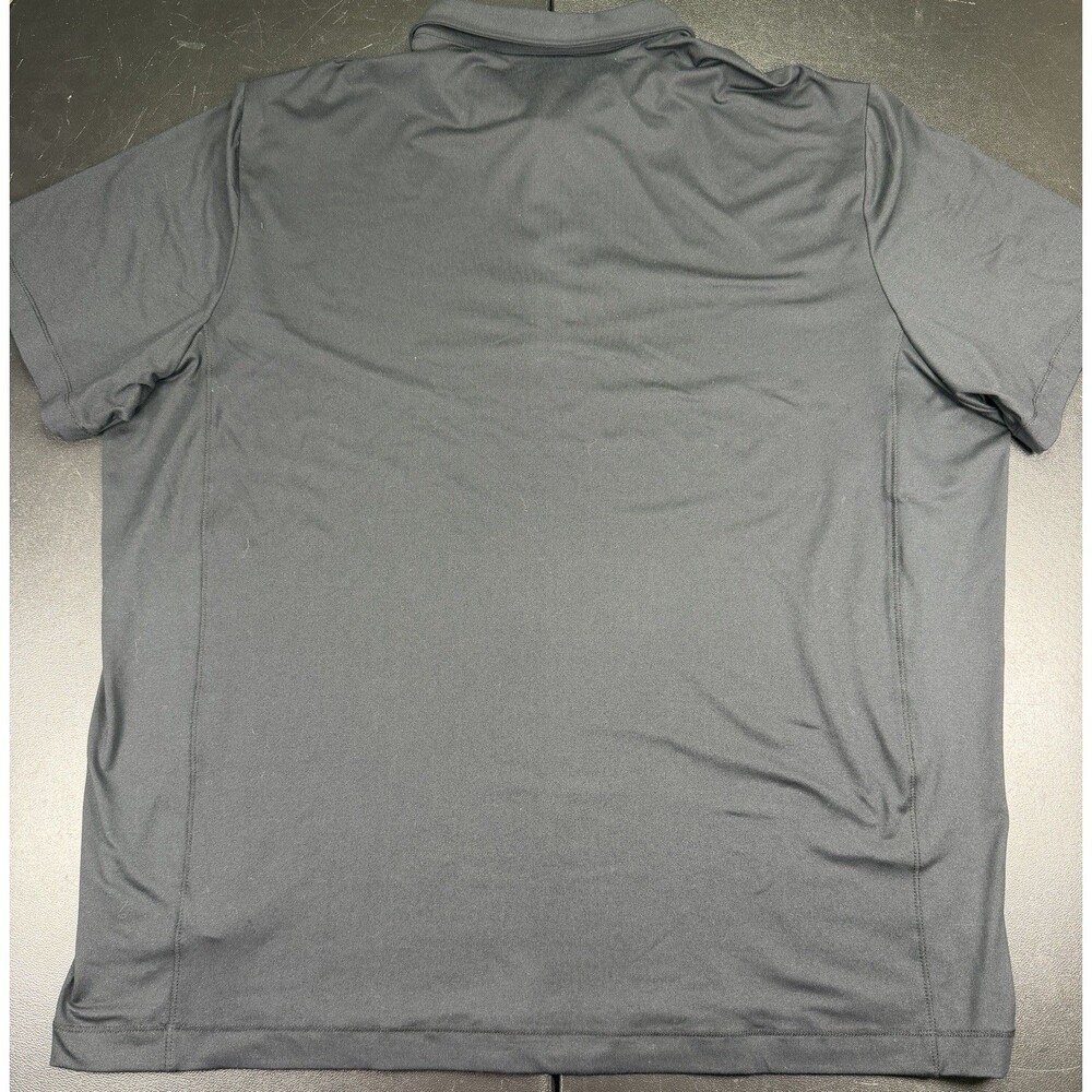 UNTUCKit Mens Black Clavidor Polo Shirt XX Large Regular Fit Short Sleeve - Picture 2 of 7